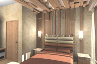 Интерьер гостинничного комплекса поселка Шерегеш в Кемерово