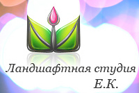 Логотип для сайта авторского ландшафтного дизайна