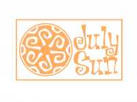 Лого handmade студии вязания July Sun