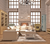 Холл в доме 50 кв.м ,"Руза family"