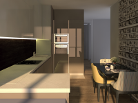 Кухня 13 кв.м Жк "Западное КУнцево"