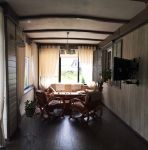 Веранда ,дом из бруса , д. Пронино