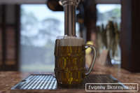 Close-up в пивном магазине