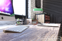 Стол в спальне. LOFT
