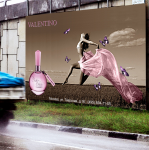 Банер для дистребьютерской компании "Valentino"