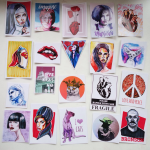 Стикеры с авторскими иллюстрациями