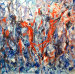Fantasmas.  Холст, масло, 40 х40 см