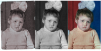 реставрация  и расцвечивание старых фотографий