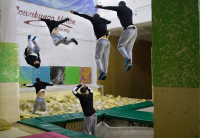 easy fly trampoline