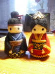 Игрушки из шерсти.