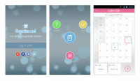 Интерфейс органайзера для iOS