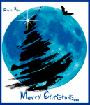 Перфоманс открытка Новогодняя