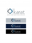 разработка логотипа для компании "карат"