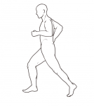 Анимация бега человека