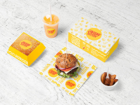 элементы фир стиля для Crispy Chicken