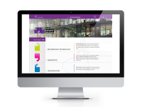 дизайн страницы и фирменный стиль для Kcell Business Solution