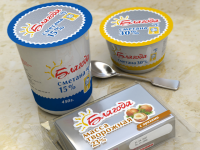 Мол. продукты "Благода" дизайн упаковки