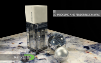 3d rendering example