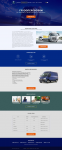 Landing Page для компании, занимающейся грузоперевозками