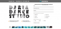 Сайт танцевальной студии "DariaDanceStudio"