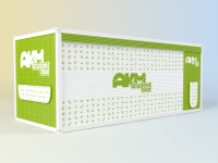 Контейнер бытовка кафе закрытое