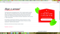 Приветственный текст на сайте кейтеринговой службы