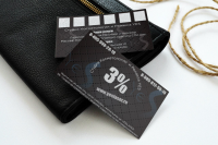 Визитка для фитнес салона