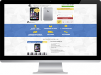 Лендинг реплики iPhone 6