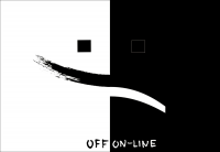 Социальный плакат "OFF/ON-LINE" (2009 год)