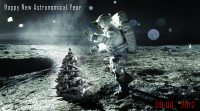 Новогодняя открытка "Happy New Astronomical Year" (2011)
