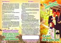 буклет, формат А4, полноцвет двухсторонний, 2 фальца