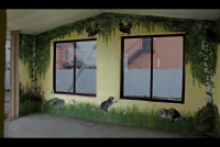 роспись стен "FOREST HOUSE"