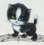 "Котёнок Бельканто" для фонда Бельканто