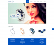 Сайт-витрина ювелирные изделия