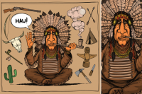 Chieftain indians