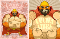 Lucha Libre Wrestler