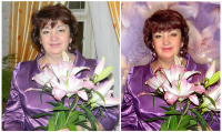Портретная ретушь, коллаж, замена фона