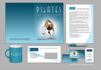 Фирменный стиль студии "Пилатес"