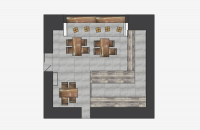 Проект кафе план