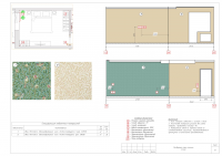 16 Развертка стен спальни