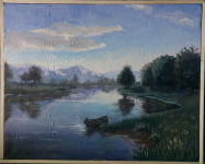 Пейзаж маслом