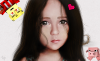 Портрет ребенка (с тематикой игры, желание ребенка)