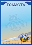 Грамота для турнира