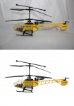обтравка предмета с однородным фоном