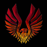 Phoenix low poly