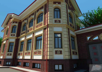 дизайн фасада 2 этажного частного дома