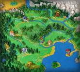 карта мира Смешариков