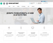 Шаблон сайта консалтинговых услуг