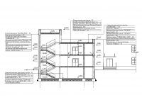 Архитектурный разрез здания