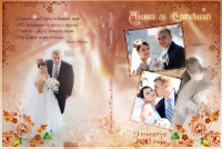 Обложка "Свадебный фотоальбом"